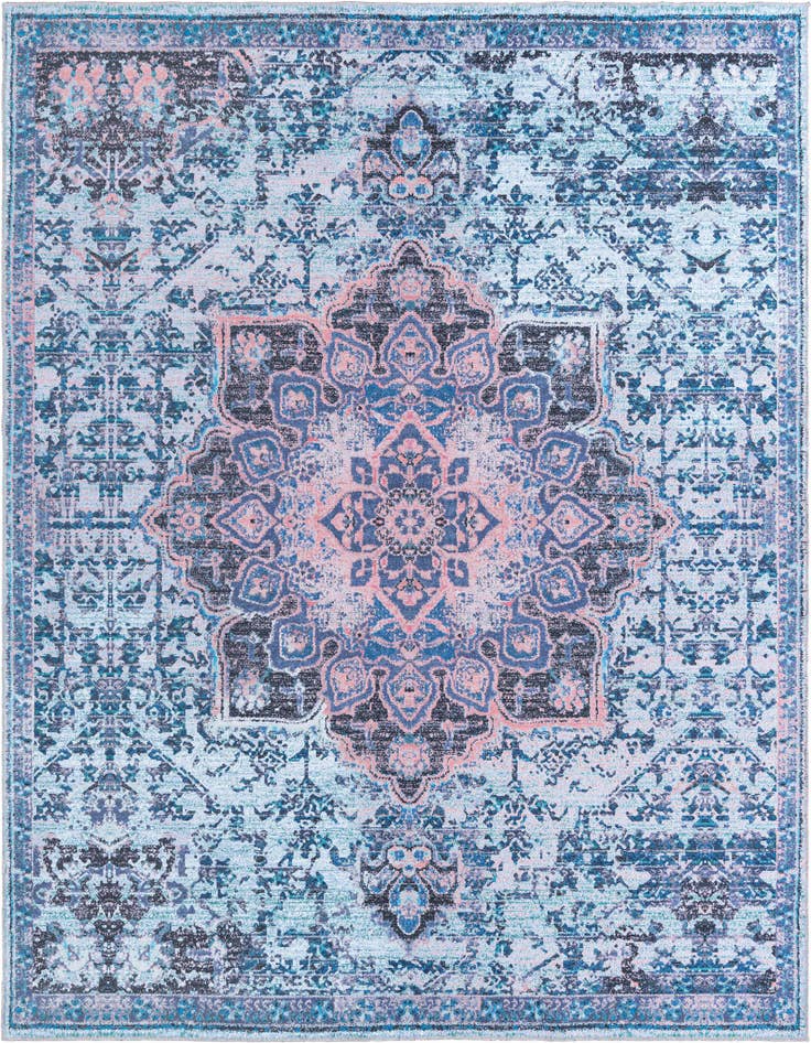 Detail image of 10' 6 x 10' 6 Washable Renaissance Square Rug