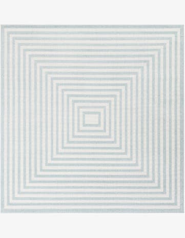 7' 10 x 7' 10 Easy-Clean Sabrina Soto Indoor / Outdoor Square Rug