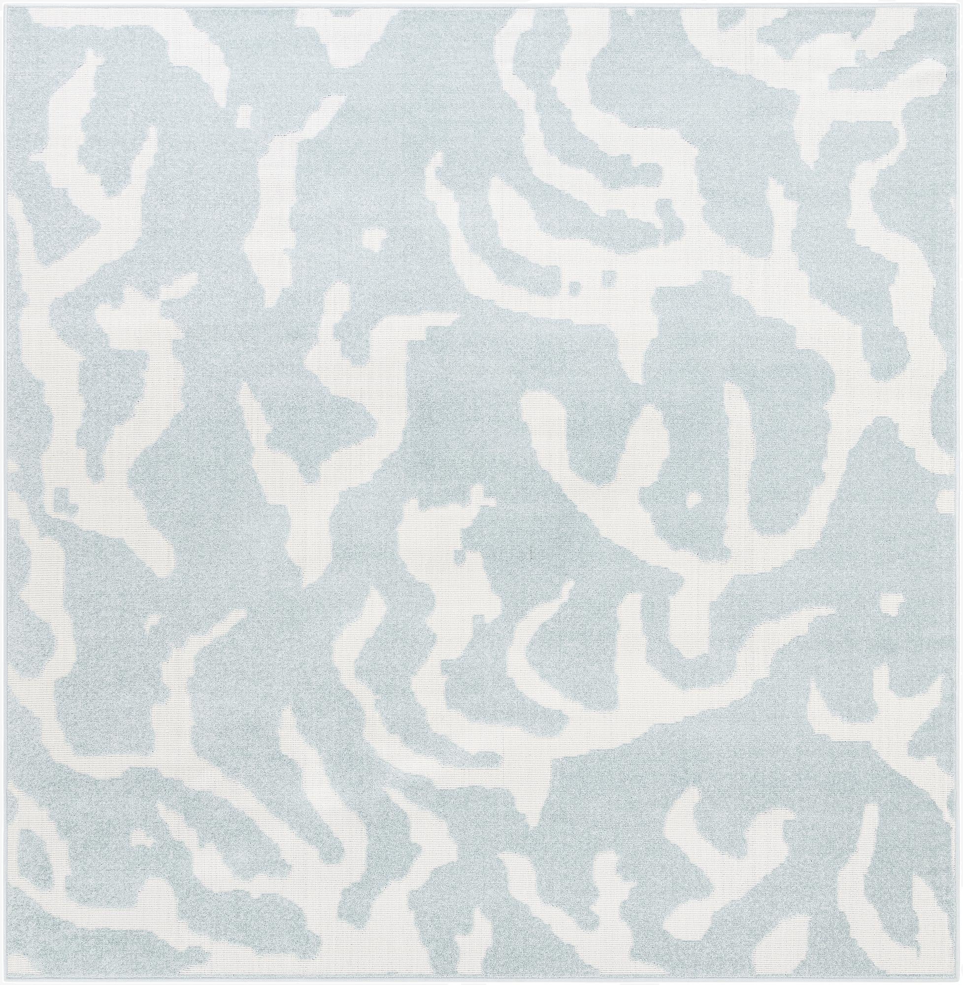 7' 10 x 7' 10  Washable Sabrina Soto Indoor / Outdoor Square Rug