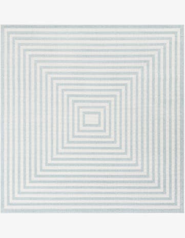 7' 10 x 7' 10 Easy-Clean Sabrina Soto Indoor / Outdoor Square Rug