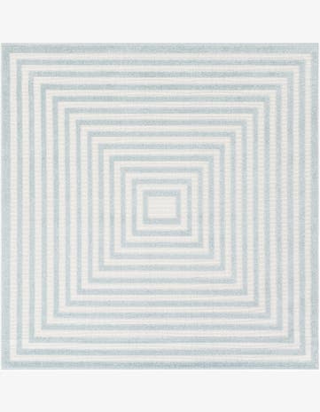 6' x 6' Easy-Clean Sabrina Soto Indoor / Outdoor Square Rug