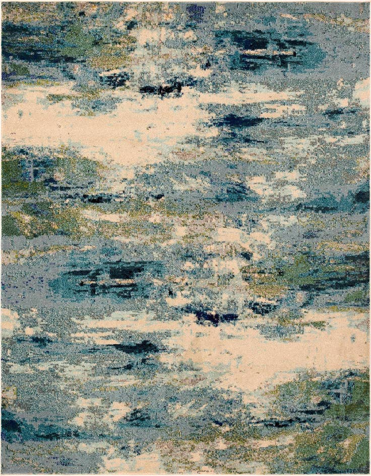 Detail image of 8' x 8' Washable Spectrum Square Rug