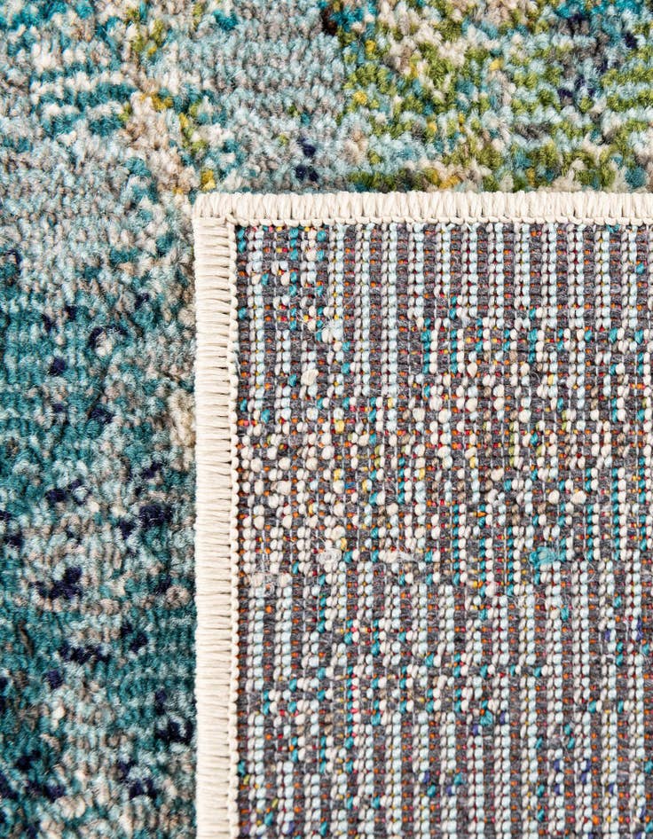Detail image of 8' x 8' Washable Theia Square Rug
