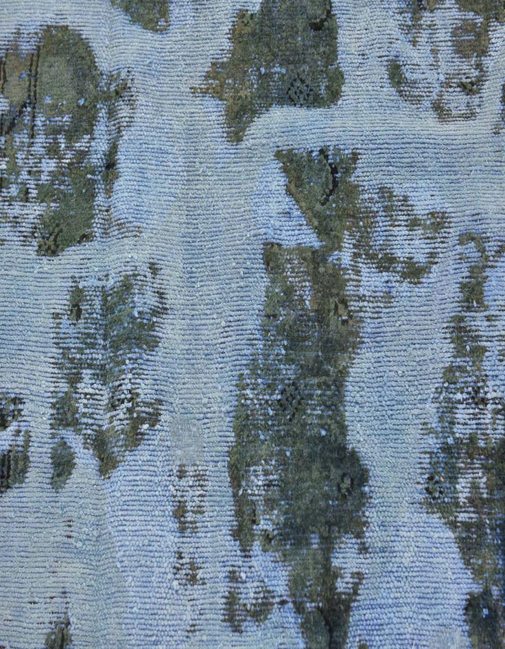 Detail image of 4' x 5'  Hand Knotted Ultra Vintage Persian Wool Square Rug