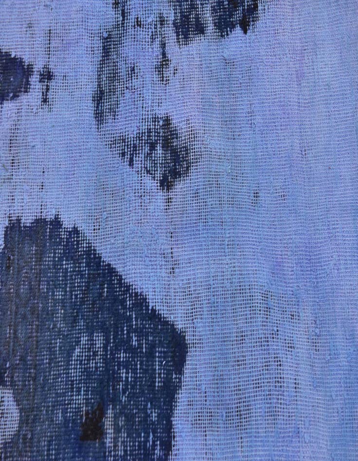 Detail image of 4' x 5' 2  Hand Knotted Ultra Vintage Persian Wool Square Rug