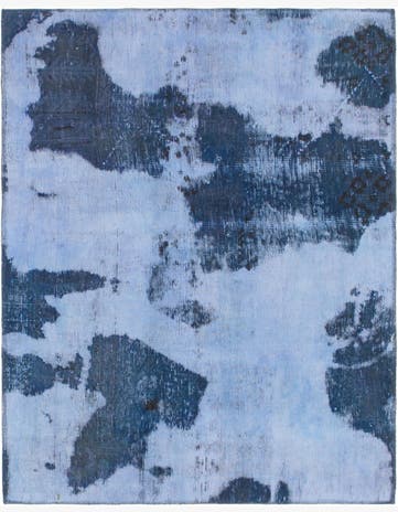 4' x 5' 2 Hand Knotted Ultra Vintage Persian Wool Square Rug