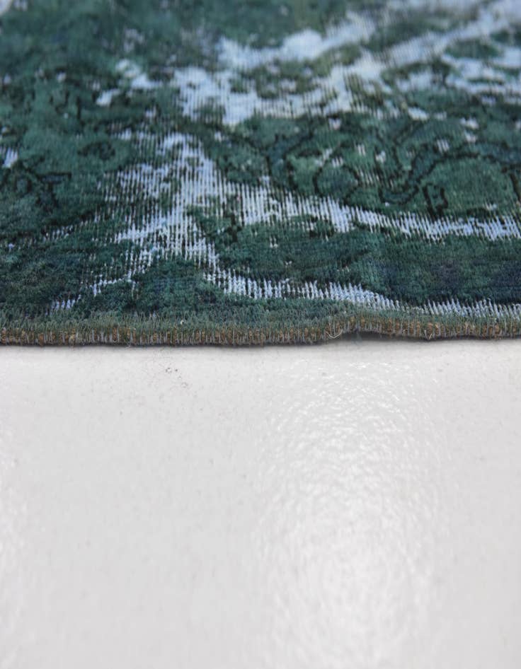 Detail image of 7' 10 x 9' 2  Hand Knotted Ultra Vintage Persian Wool Square Rug