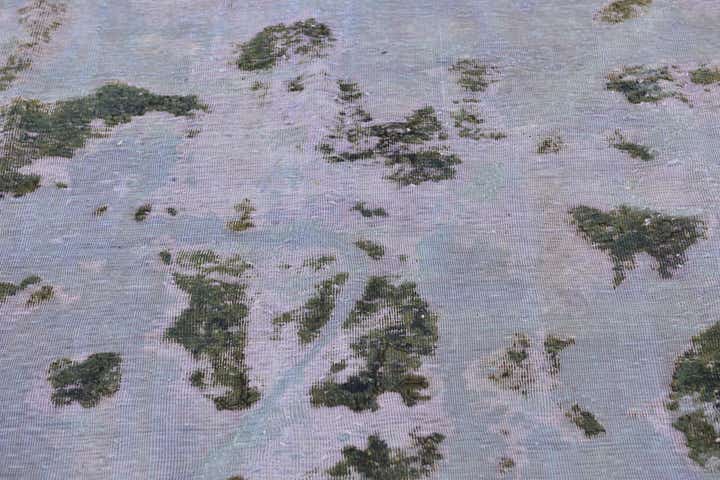 5' 9 x 7' Hand Knotted Ultra Vintage Persian Wool Square Rug