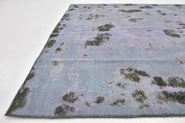 Detail image of 5' 9 x 7' Hand Knotted Ultra Vintage Persian Wool Square Rug