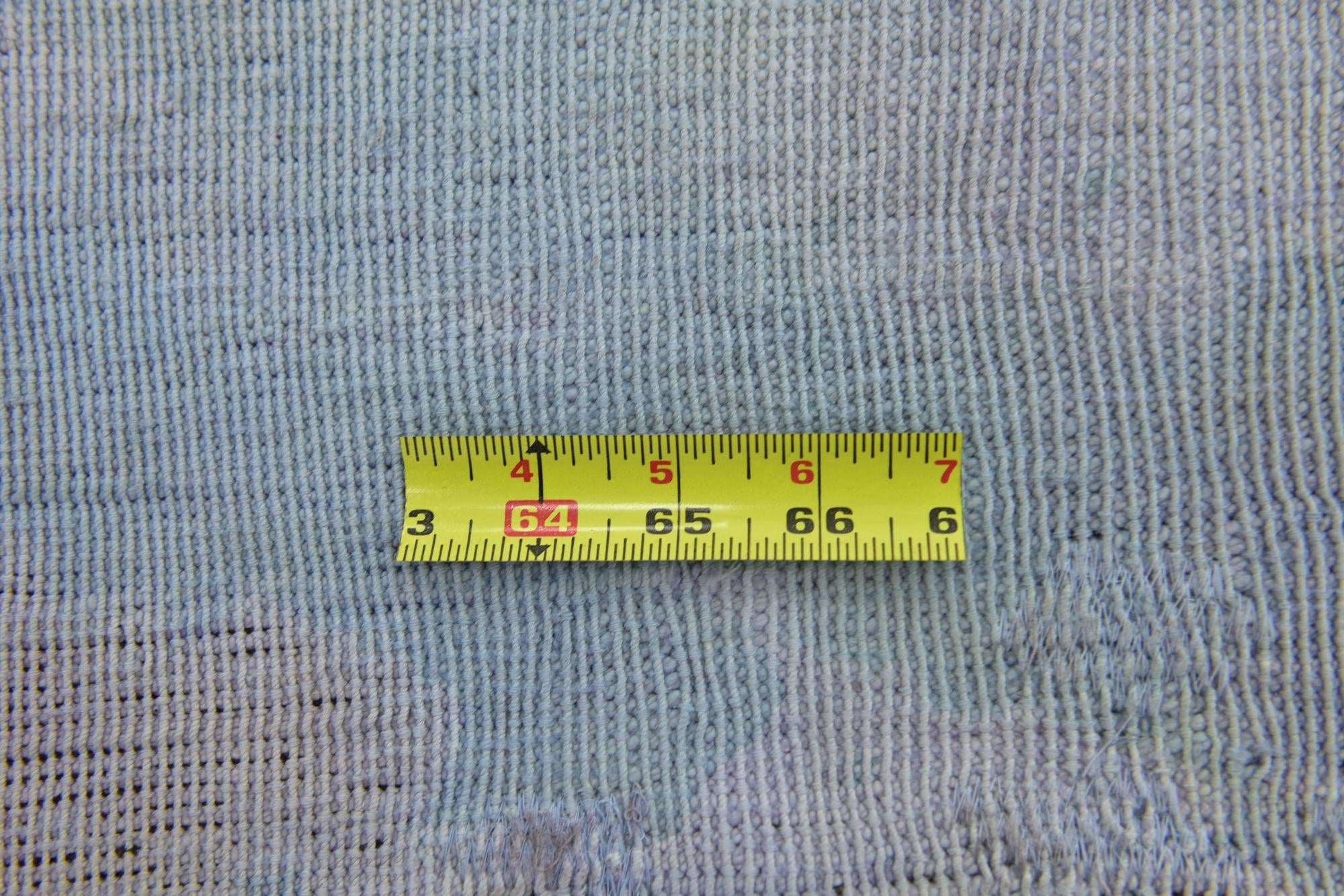 5' 9 x 7' Hand Knotted Ultra Vintage Persian Wool Square Rug