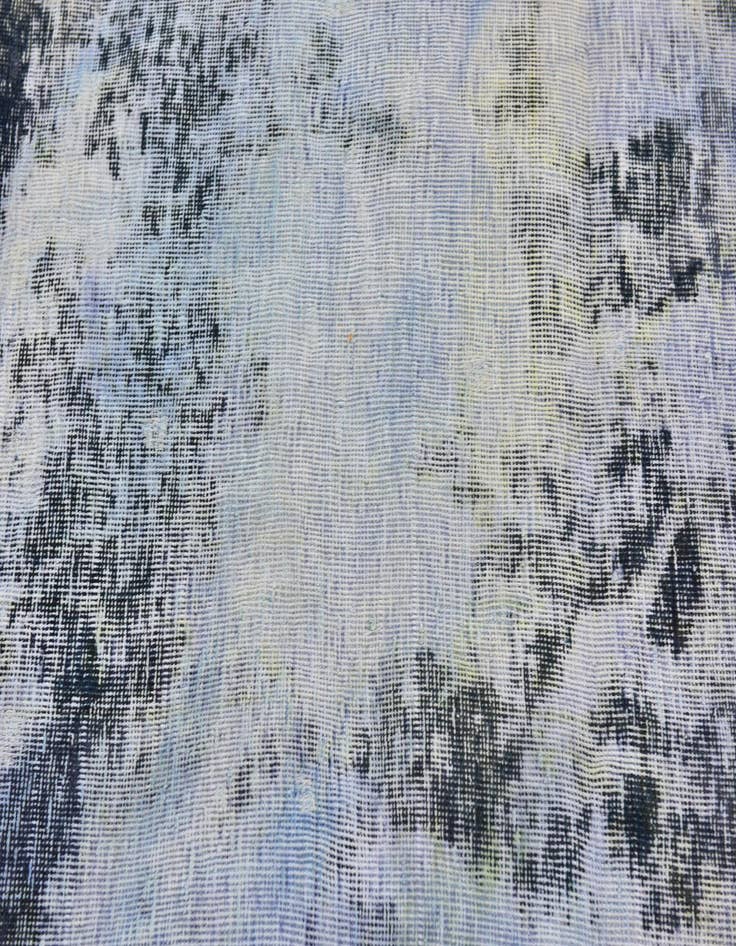 Detail image of 3' 8 x 4'  Hand Knotted Ultra Vintage Persian Wool Square Rug