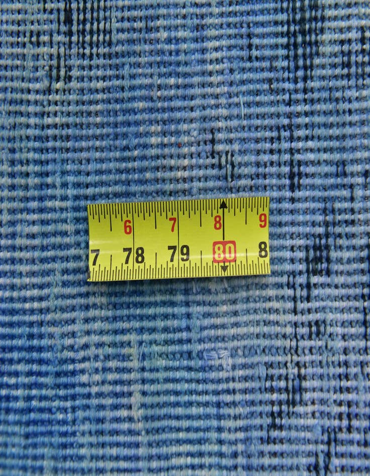 Detail image of 3' 8 x 4'  Hand Knotted Ultra Vintage Persian Wool Square Rug