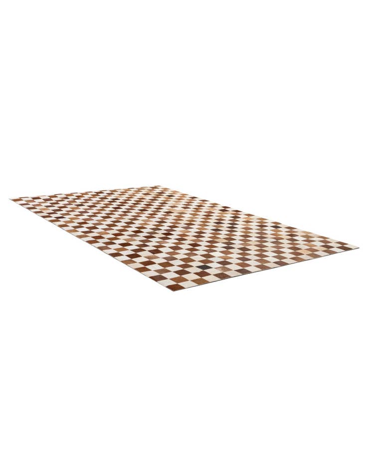 Detail image of 5' x 8' Cowhide - Patchwork Rug