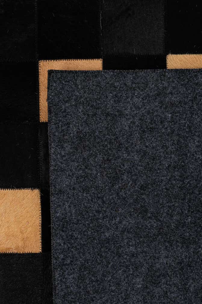 8' x 9' 11 Cowhide - Patchwork Rug