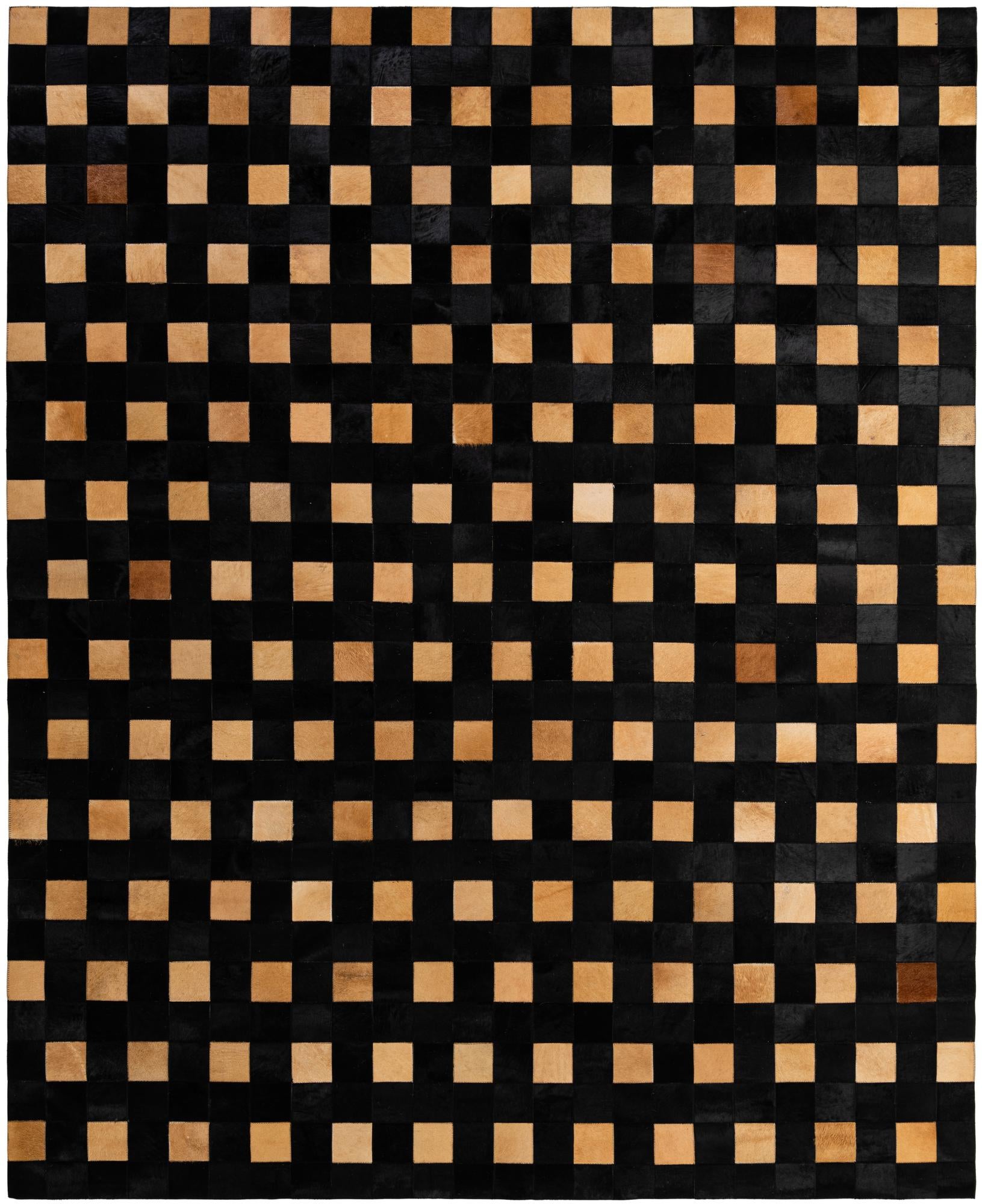 8' x 9' 11 Cowhide - Patchwork Rug