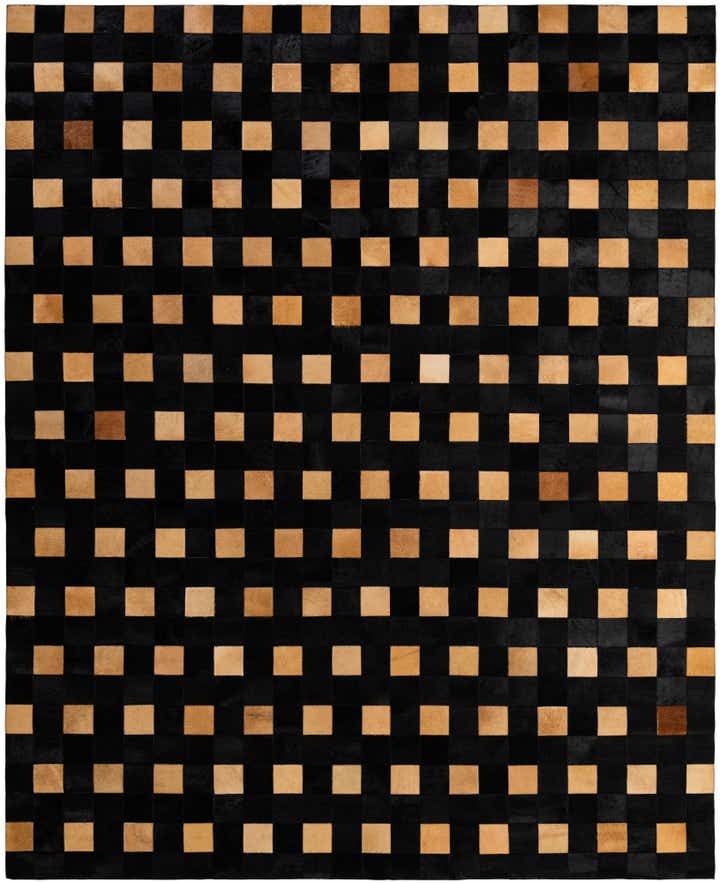 8' x 9' 11 Cowhide - Patchwork Rug