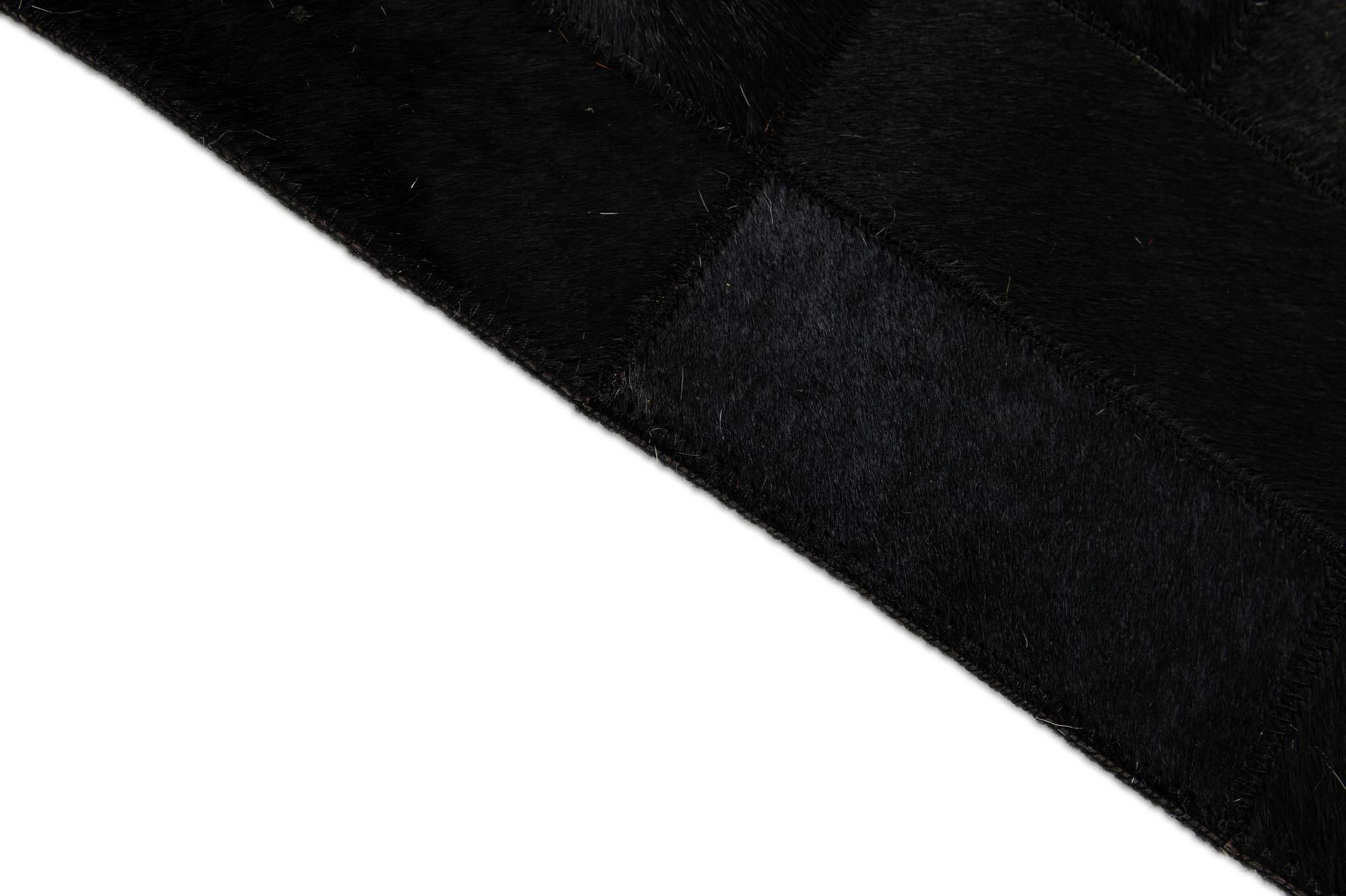 8' 1 x 9' 10 Cowhide - Patchwork Rug