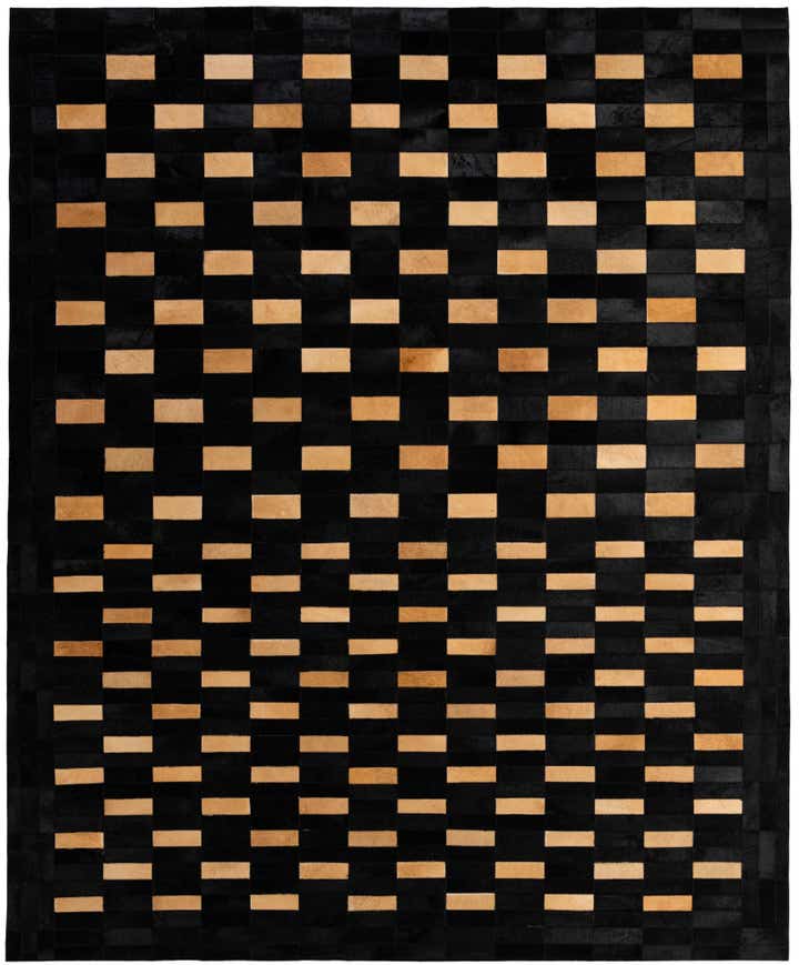 8' 1 x 9' 10 Cowhide - Patchwork Rug