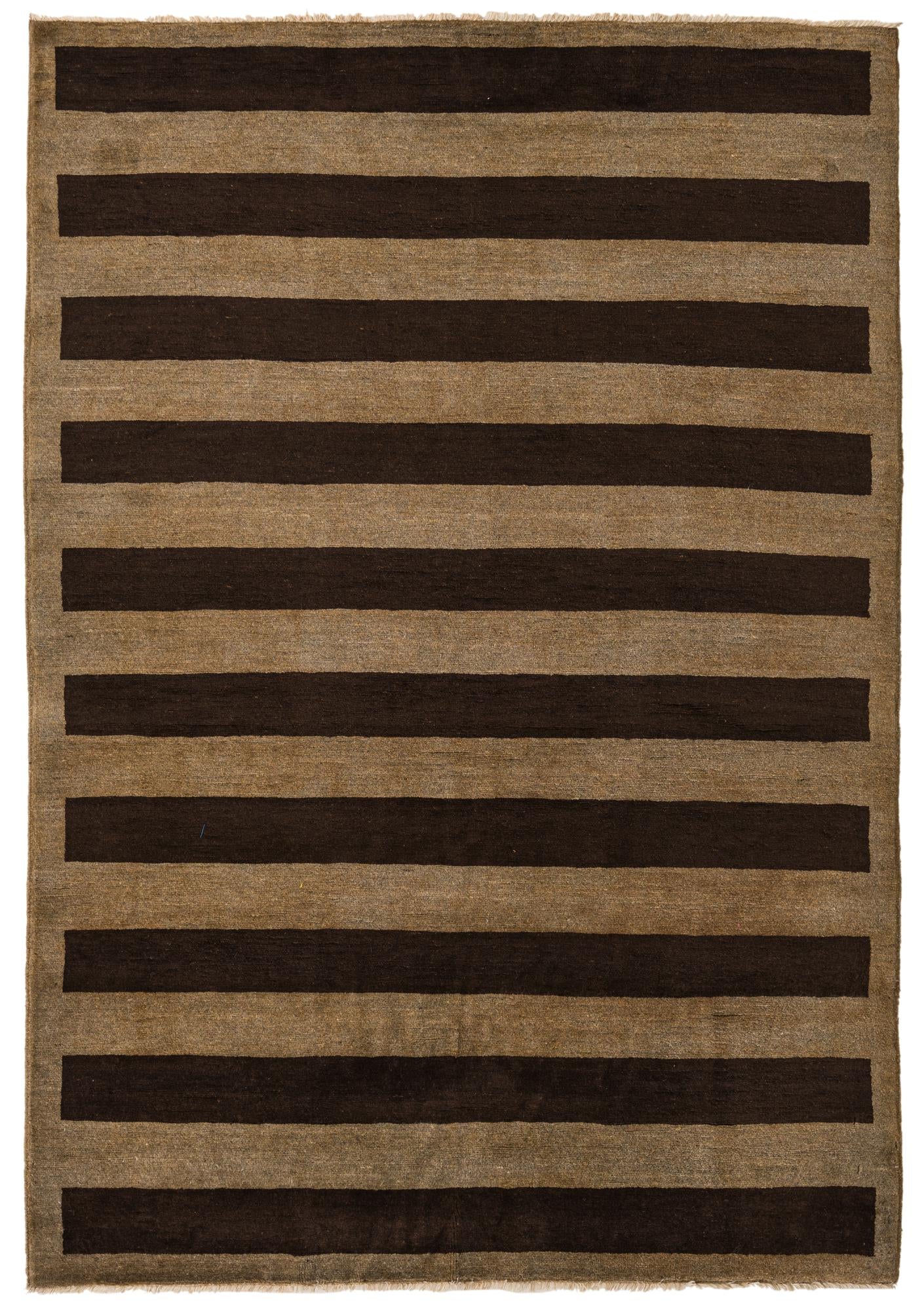 5' 4 x 7' 9 Hand Knotted Modern Ziegler Rug