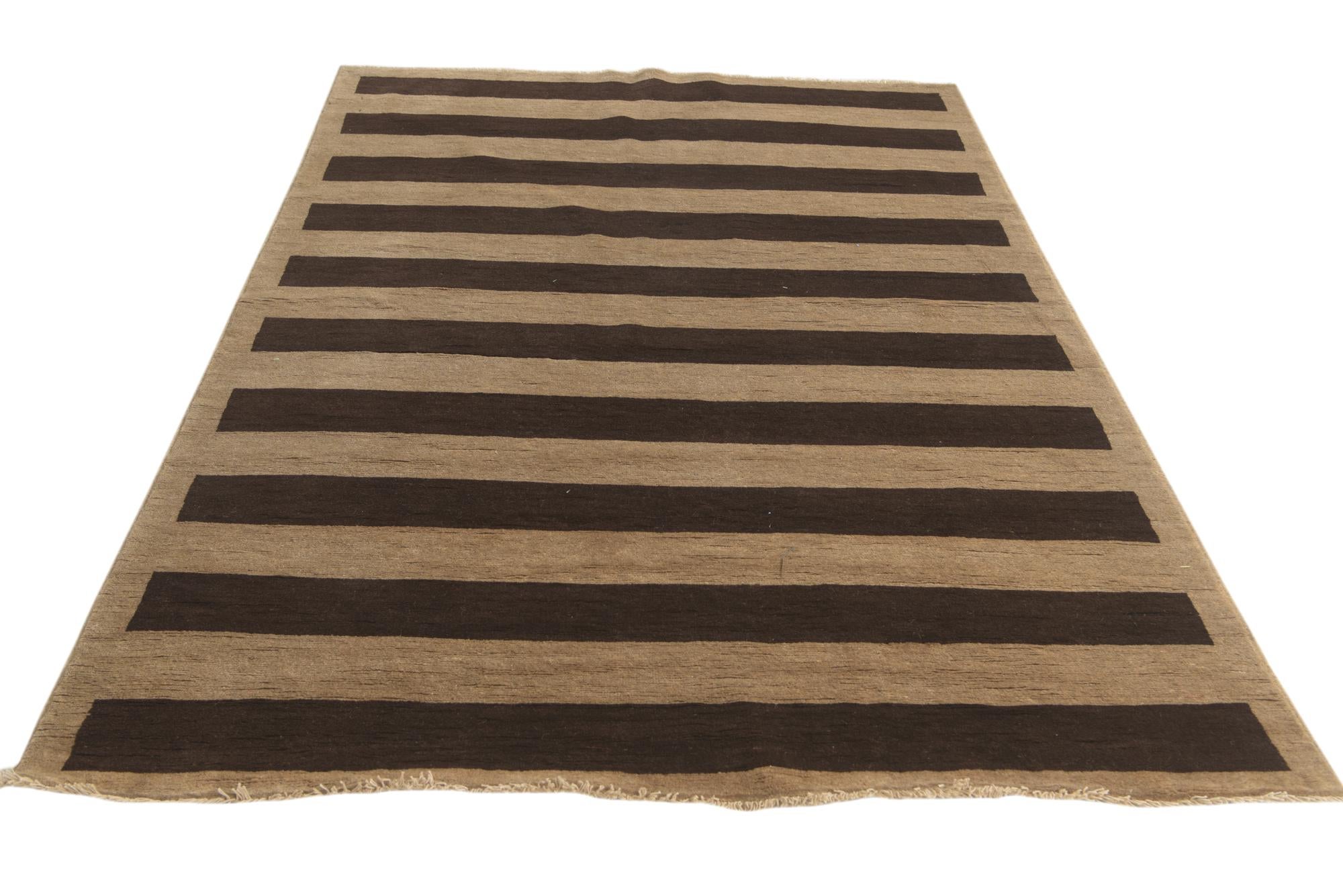 5' 5 x 7' 9 Hand Knotted Modern Ziegler Rug