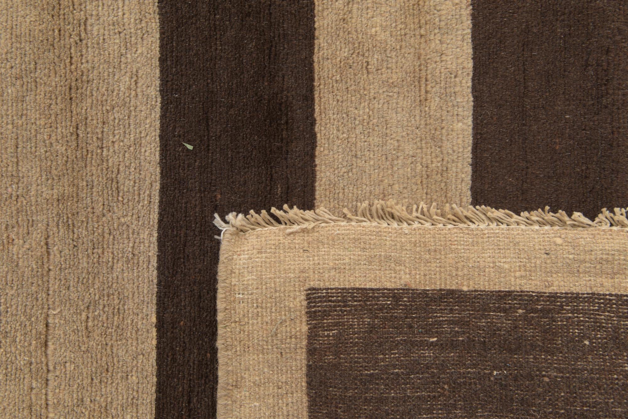 5' 5 x 7' 9 Hand Knotted Modern Ziegler Rug