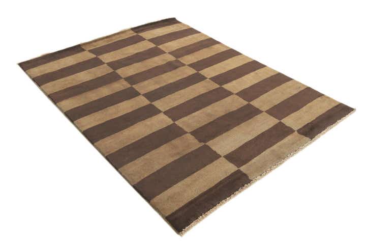 5' 1 x 6' 6 Hand Knotted Modern Ziegler Rug