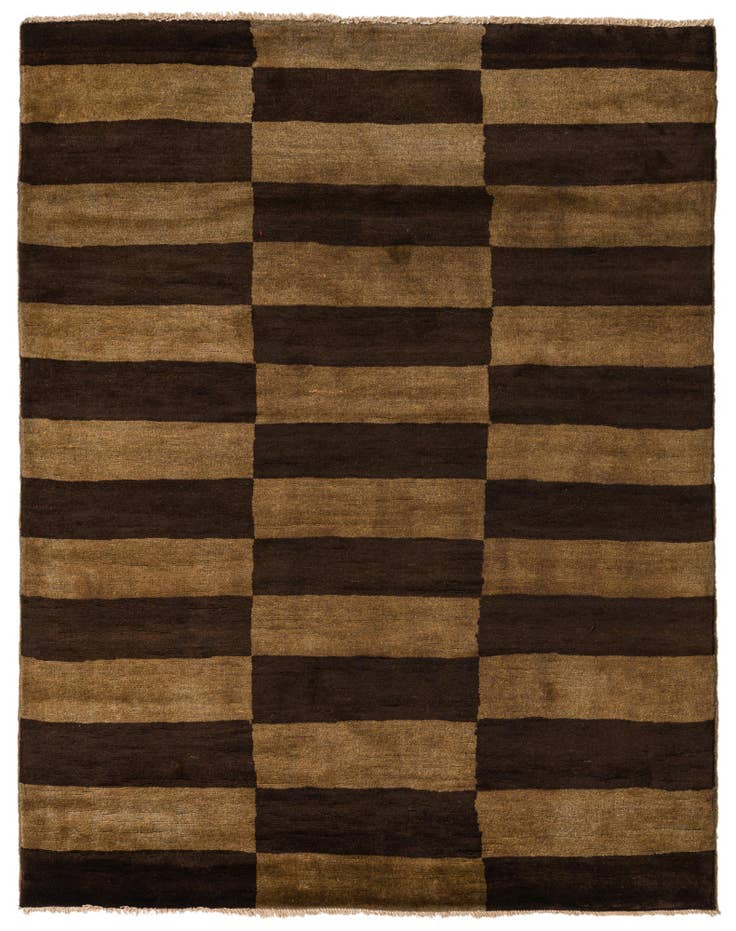 Detail image of 5' 1 x 6' 6 Hand Knotted Modern Ziegler Rug