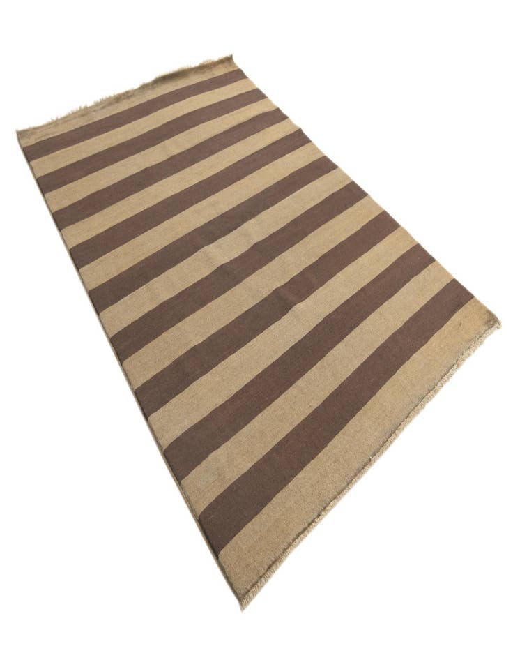 Detail image of 5' 6 x 7' 9  Hand Knotted Modern Ziegler Rug