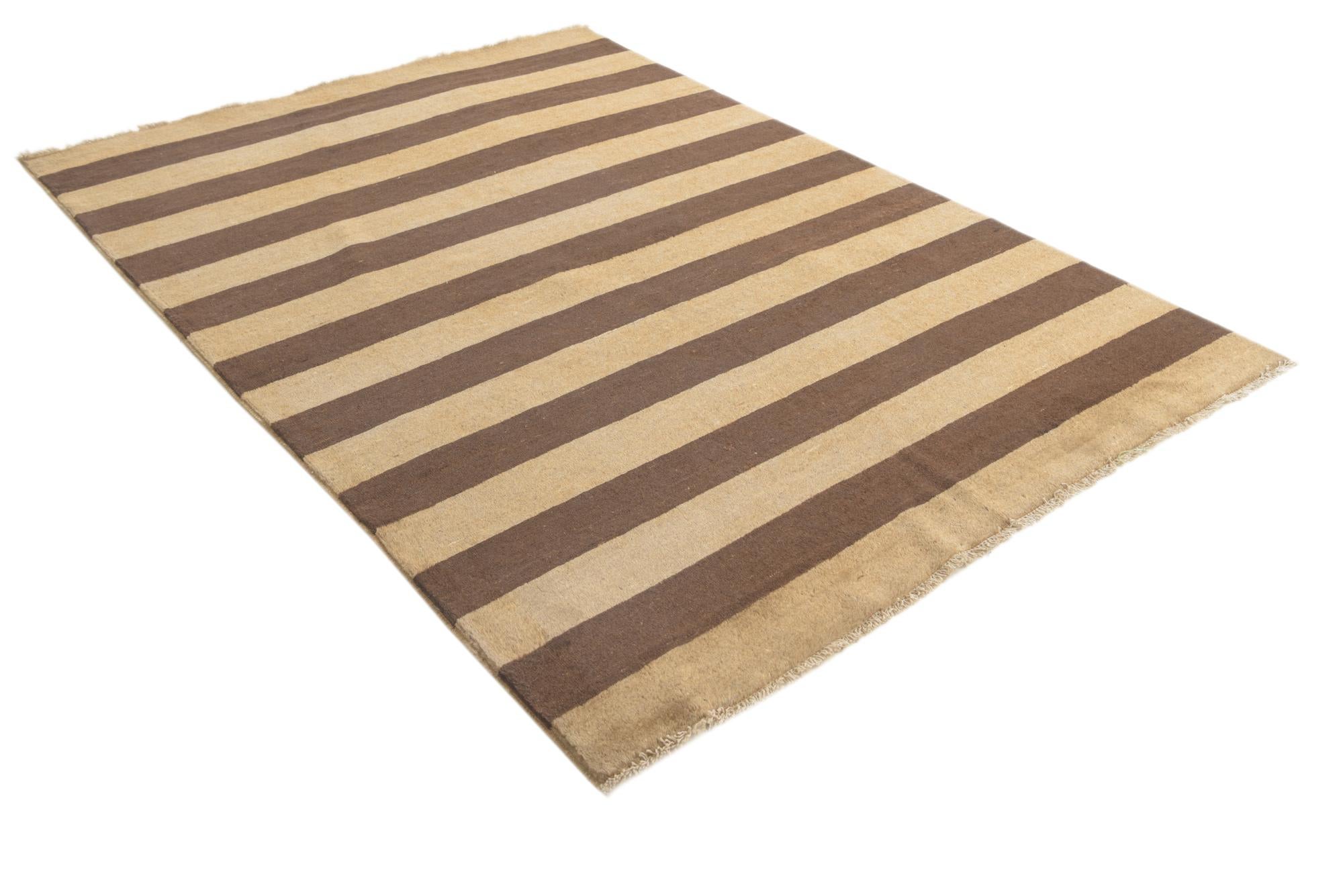 5' 4 x 7' 7 Hand Knotted Modern Ziegler Rug