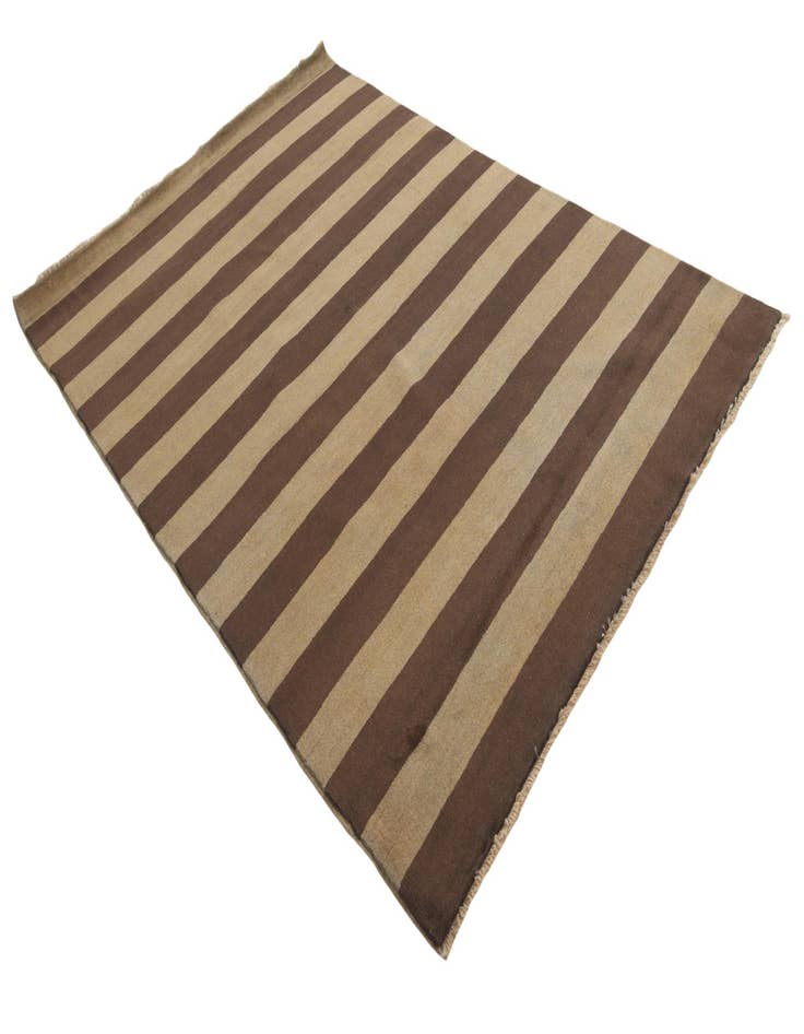 Detail image of 5' 6 x 8'  Hand Knotted Modern Ziegler Rug