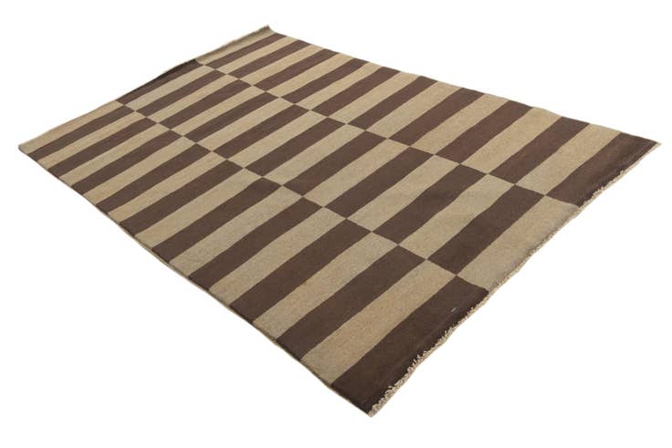 Detail image of 5' 2 x 7' 10 Hand Knotted Modern Ziegler Rug
