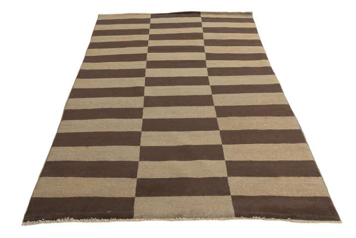 5' 2 x 7' 10 Hand Knotted Modern Ziegler Rug