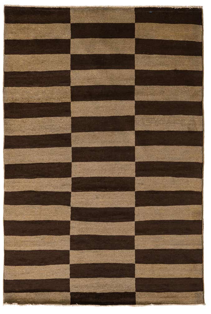5' 2 x 7' 10 Hand Knotted Modern Ziegler Rug