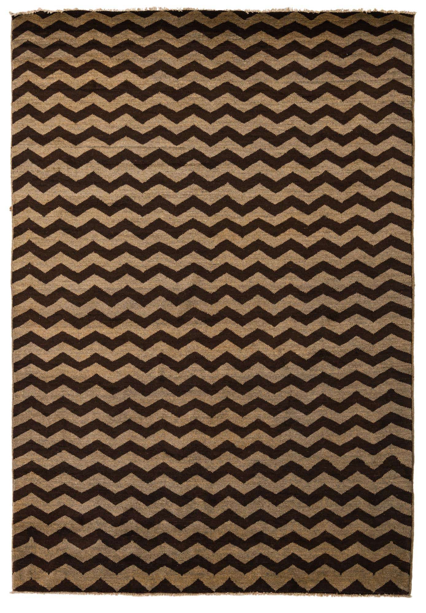 6' 6 x 9' 6 Hand Knotted Modern Ziegler Rug