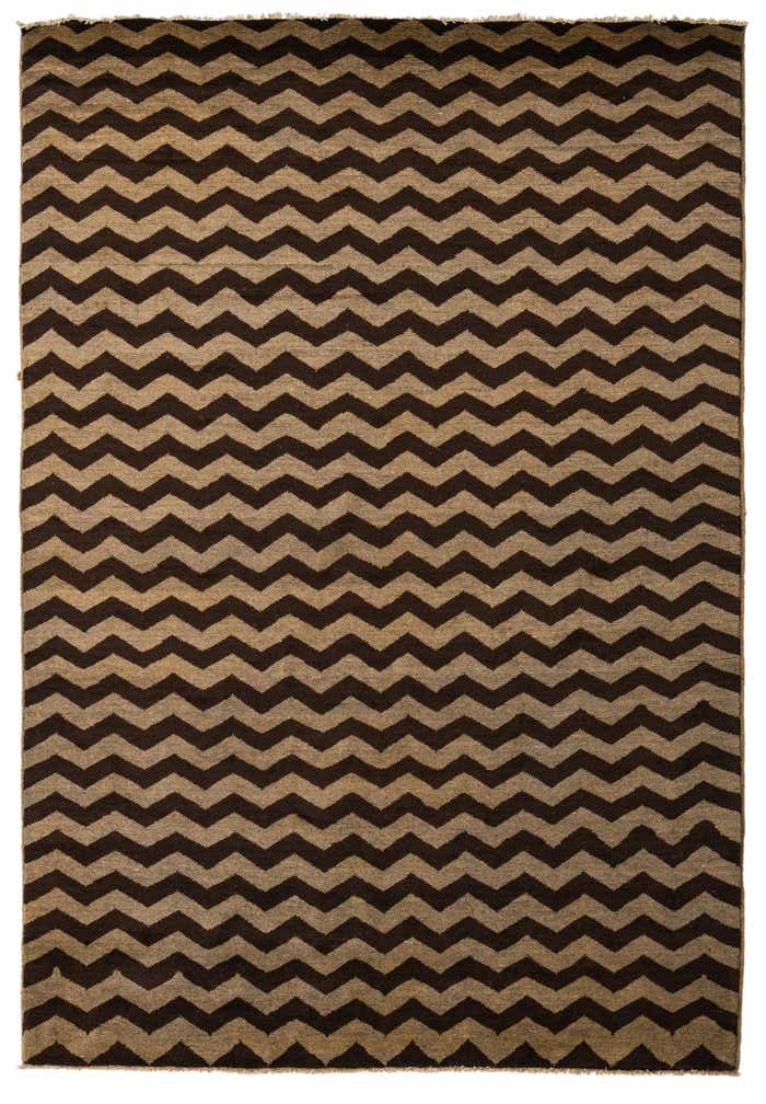 6' 6 x 9' 6 Hand Knotted Modern Ziegler Rug