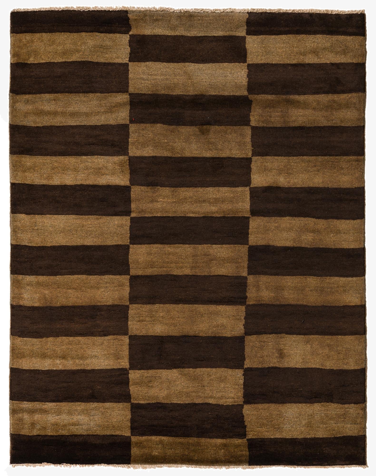 5' 1 x 6' 6  Hand Knotted Modern Ziegler Rug