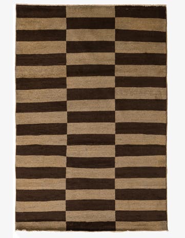 5' 2 x 7' 10 Hand Knotted Modern Ziegler Rug