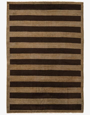 5' 4 x 7' 9 Hand Knotted Modern Ziegler Rug