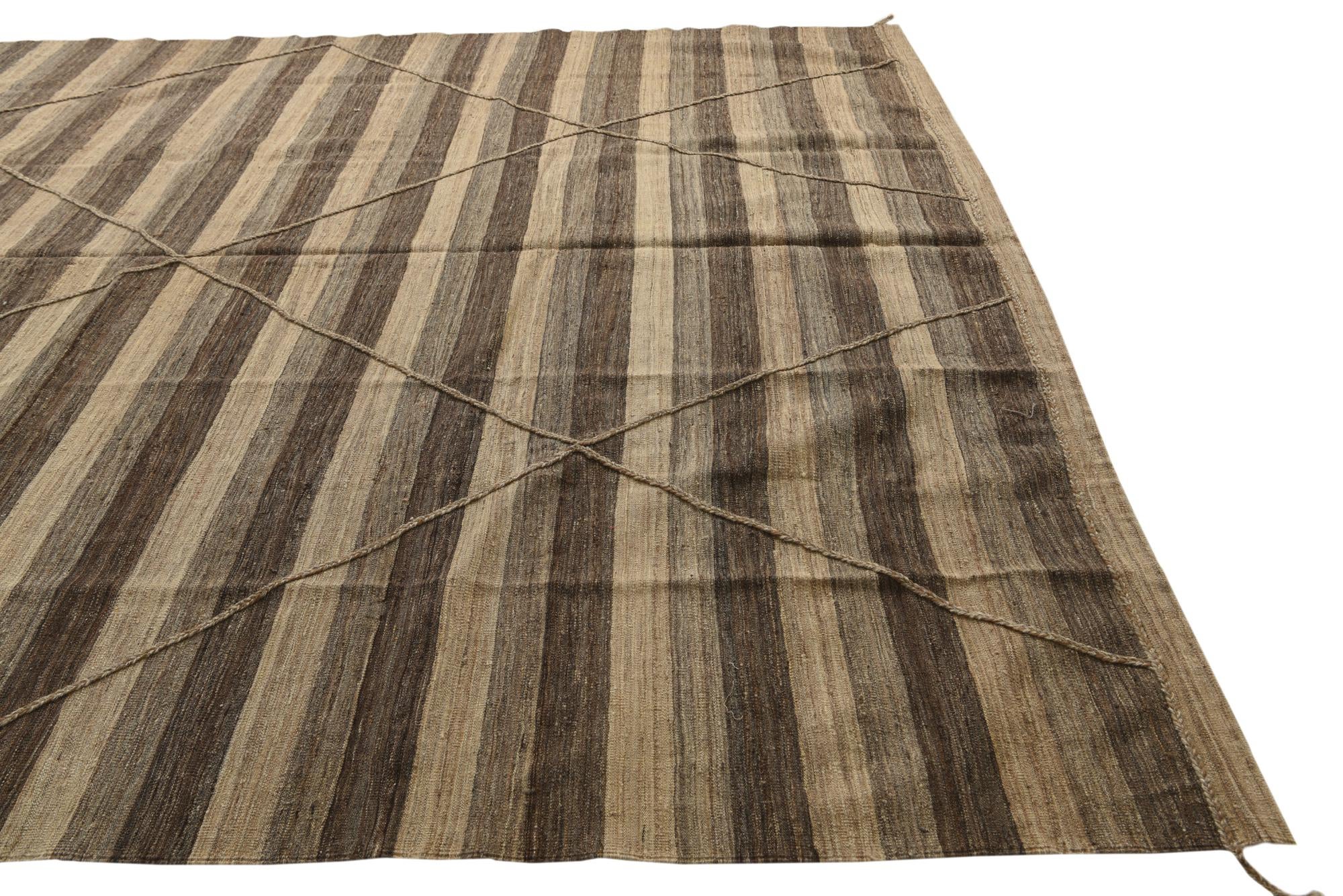 10' x 13' Hand Woven Moroccan Wool Rug