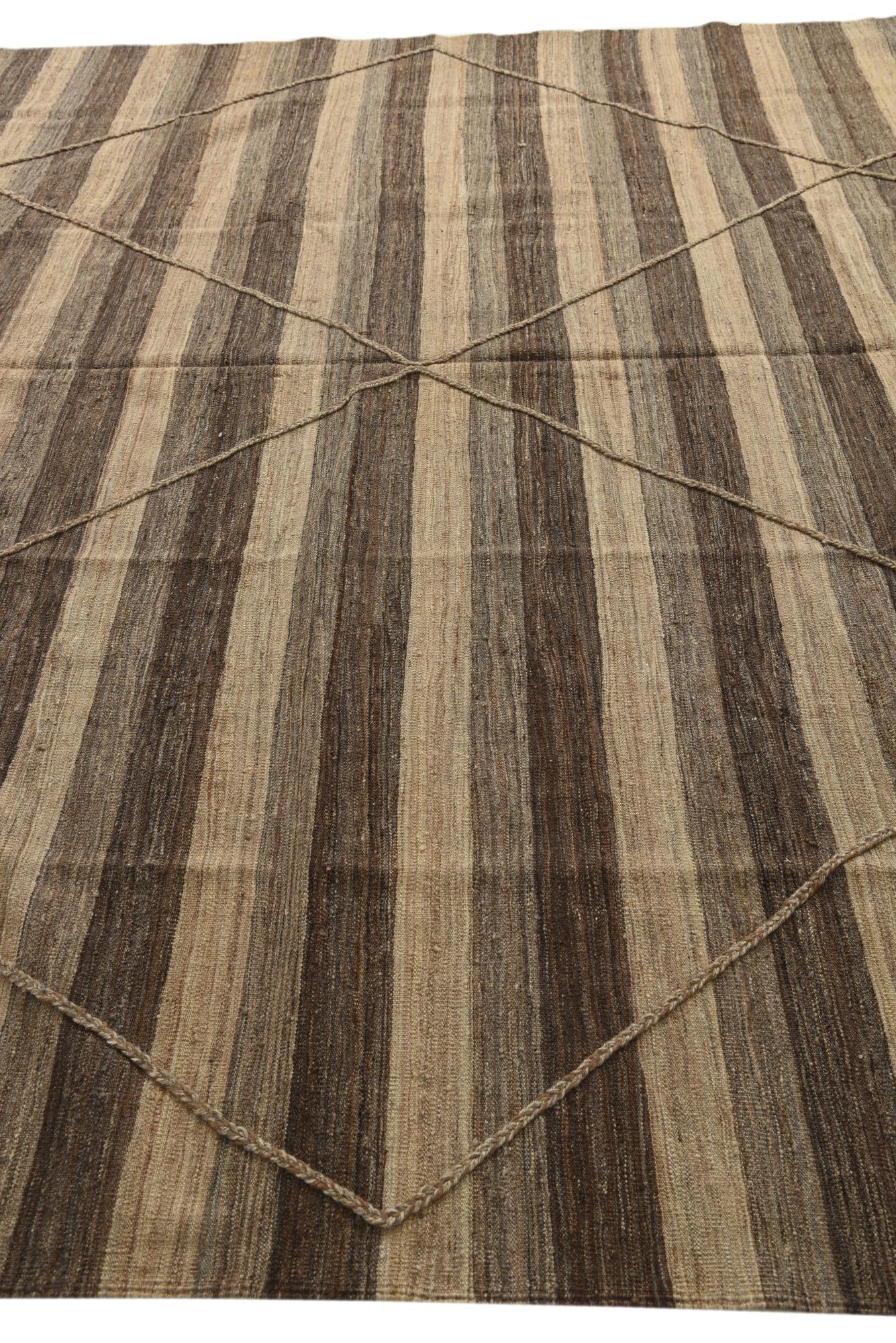 10' x 13' Hand Woven Moroccan Wool Rug