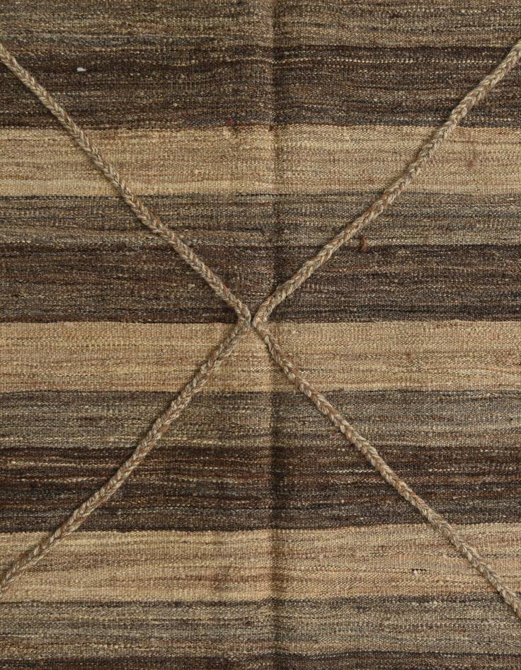 Detail image of 10' x 13'  Hand Woven Moroccan Wool Rug