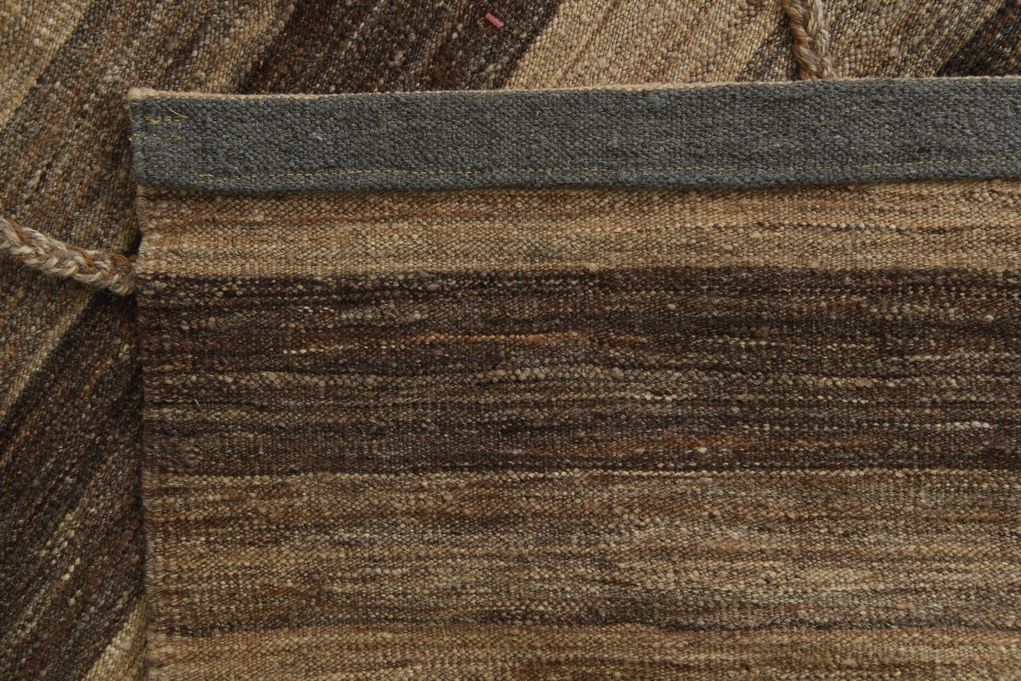 10' x 13' Hand Woven Moroccan Wool Rug