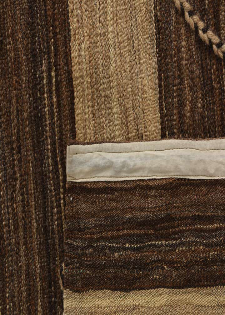 12' 9 x 13' 10 Hand Knotted Moroccan Wool Square Rug