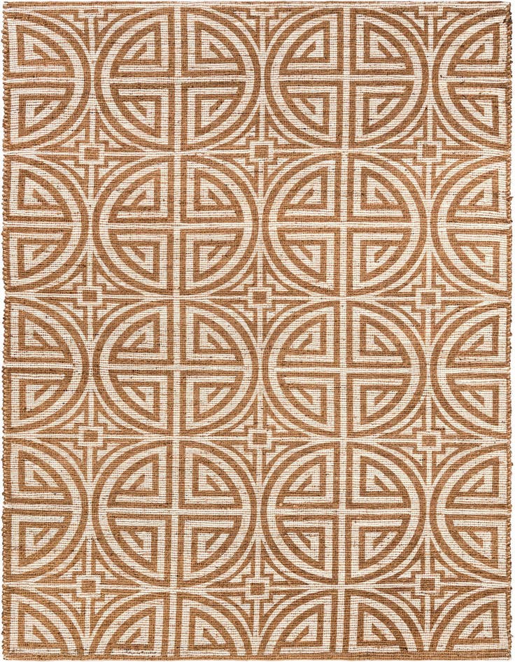 Detail image of 6' 1 x 9' Hand Woven Chenille Jute Rug