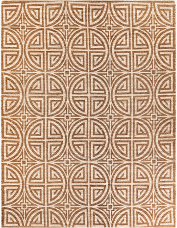 9' x 12' Hand Woven Chenille Jute Rug