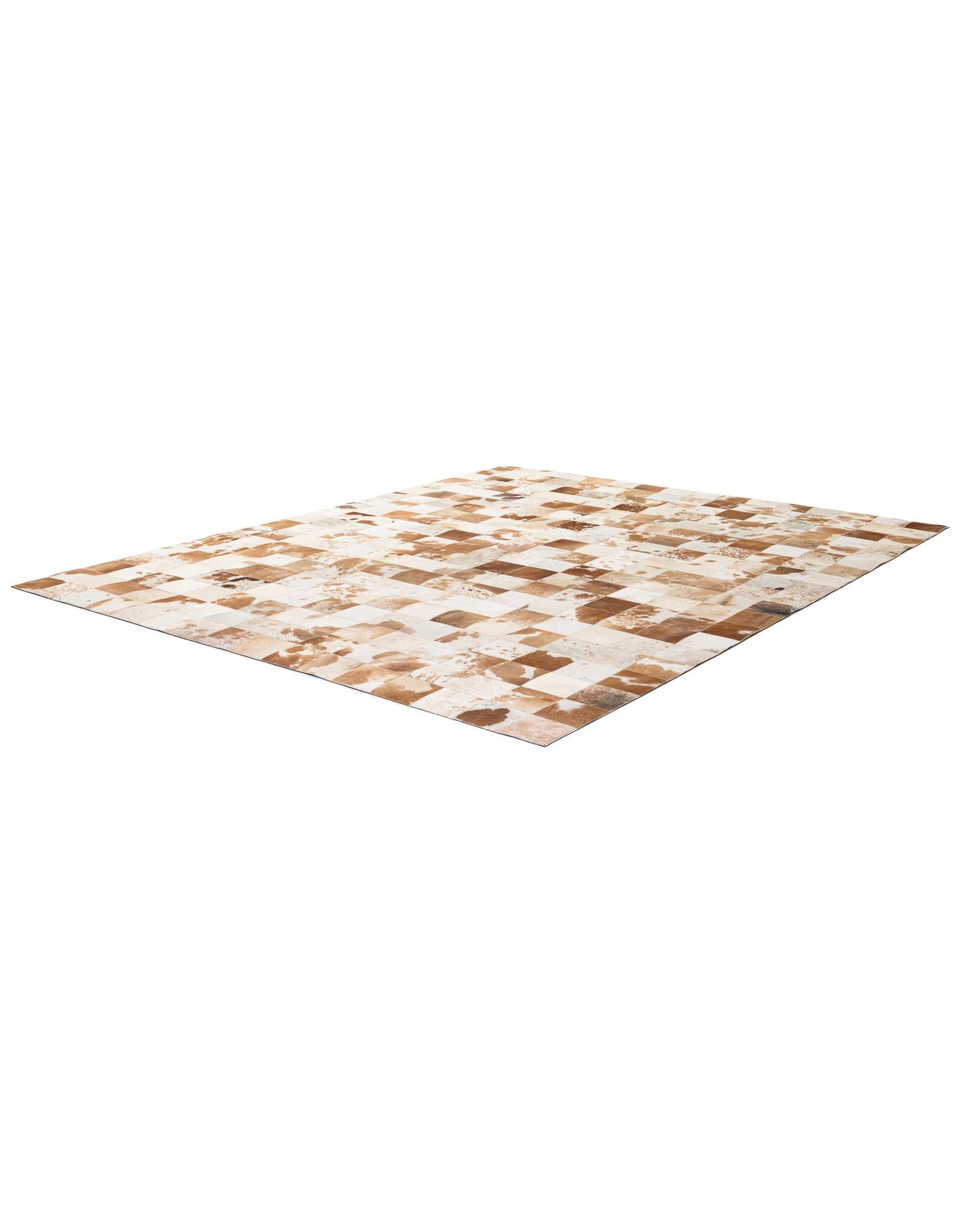 8' 1 x 9' 11 Cowhide - Patchwork Rug