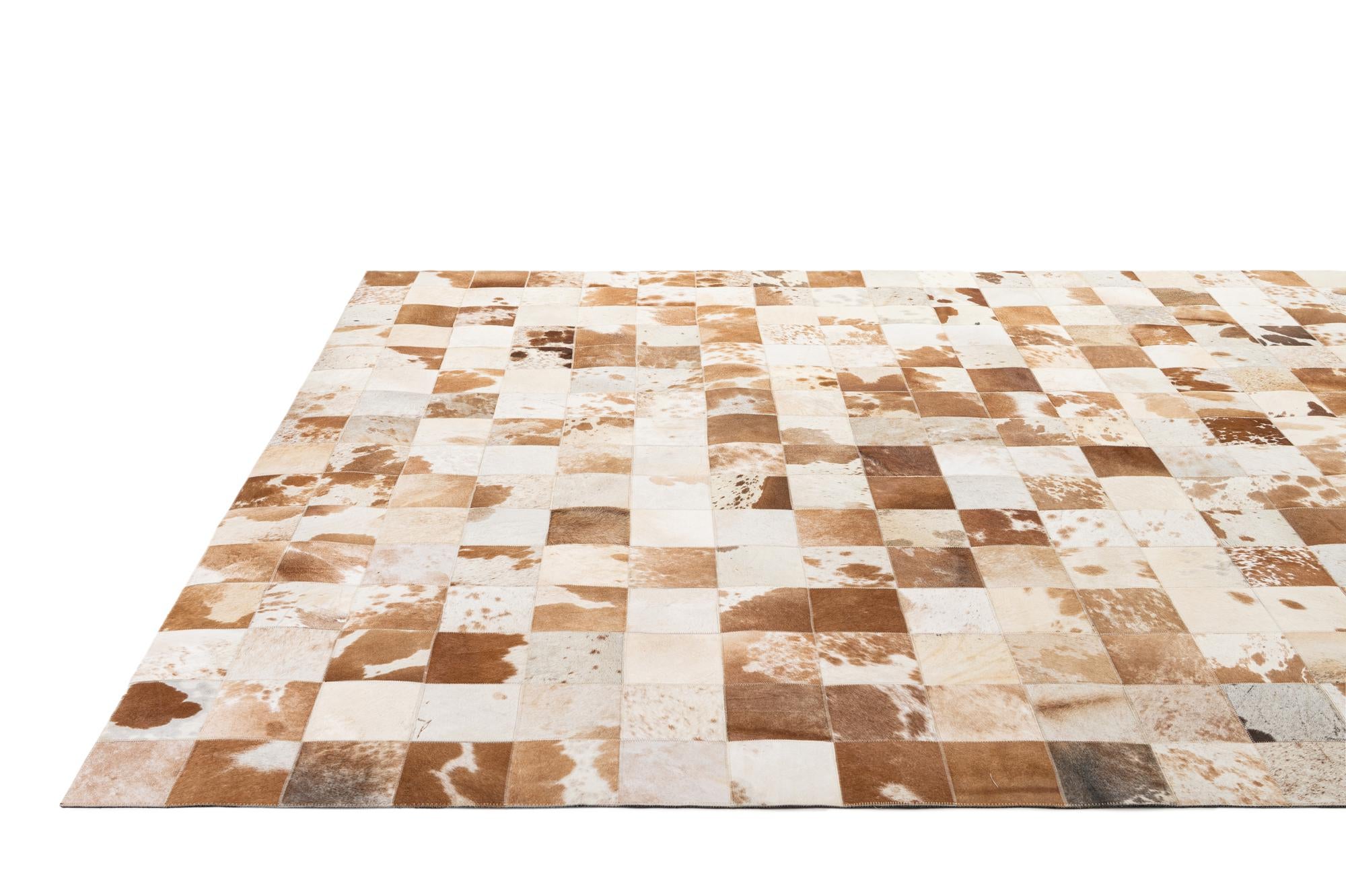 8' 1 x 9' 11 Cowhide - Patchwork Rug