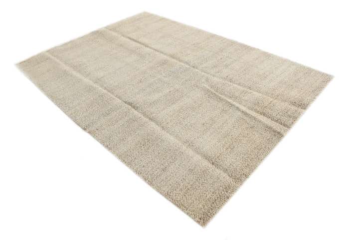 4' 7 x 6' 5 Hand Woven Kilim Modern Wool Rug