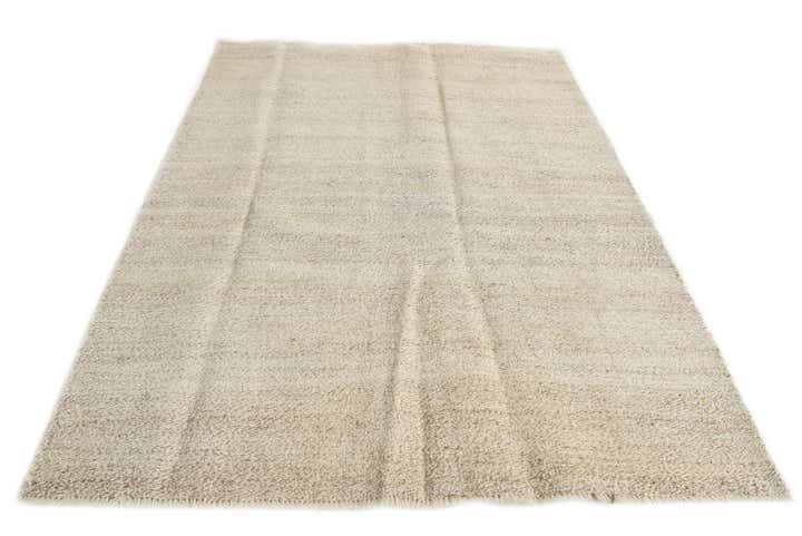 4' 7 x 6' 5 Hand Woven Kilim Modern Wool Rug