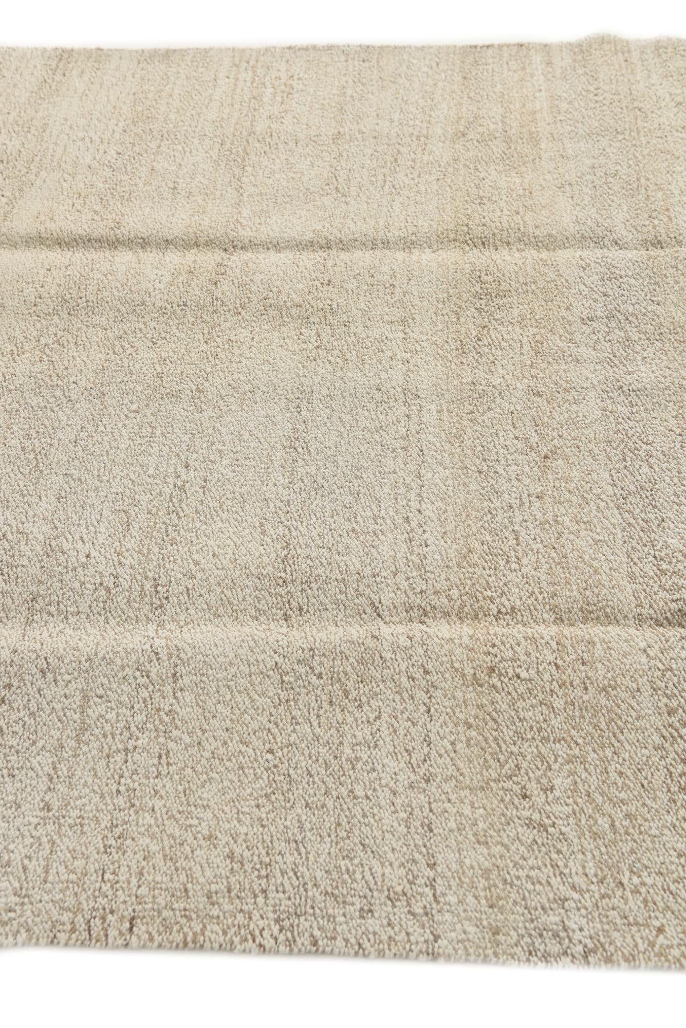 4' 7 x 6' 5 Hand Woven Kilim Modern Wool Rug